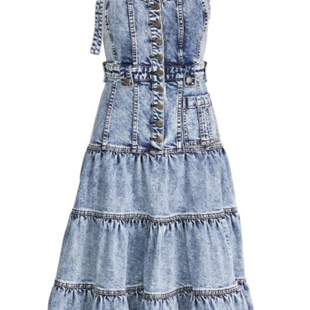 ISO.Not forsale looking forSouk + Sepia denim bodaybo dress size medium or large